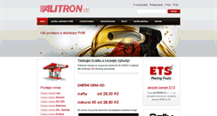 Desktop Screenshot of alitron.cz